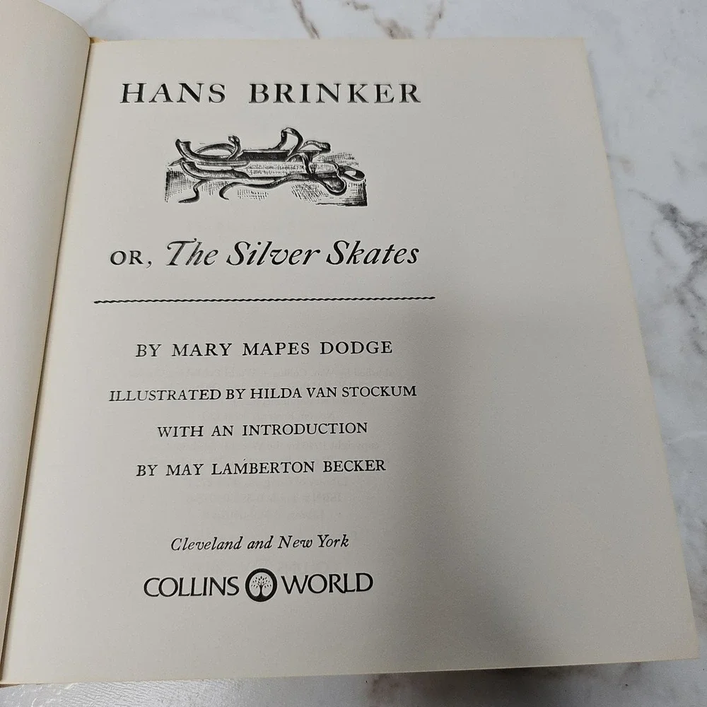 Hans Brinker The Silver Skates Unabridged‎ Illustrated Rainbow Classics 1974